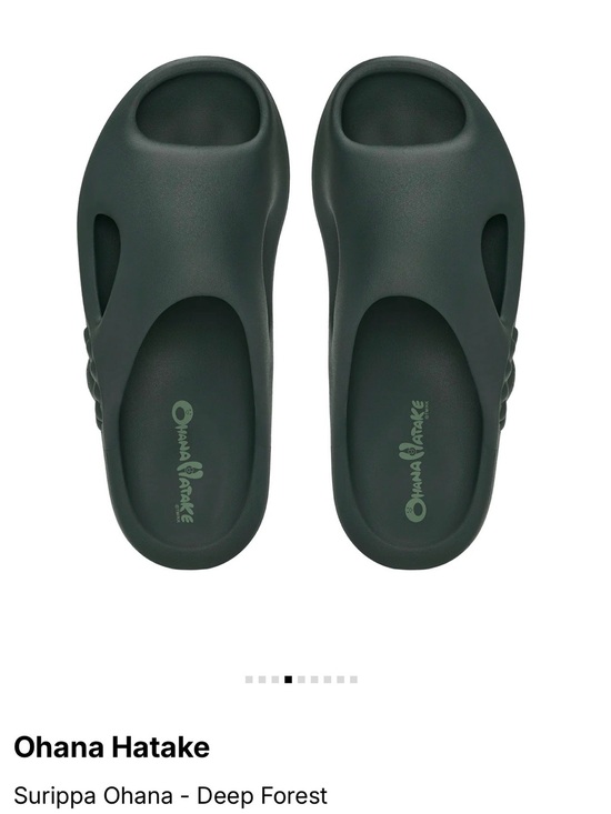 Ohana Hatake Deep Forest Men\'s Slide Sandals Size 10 US NIB